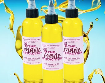 Stimulating Hair Growth Oil 3-In-1 Bundle | FAST Hair Growth Oil | Herbal Hair Growth Oils | GROWTH SERUM!