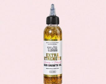 Jumbo Extra Strength Rosemary+Fenugreek Herbal Hair Growth Oil