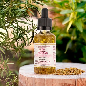 Mini Extra Strength Rosemary+Fenugreek Herbal Hair Growth Oil