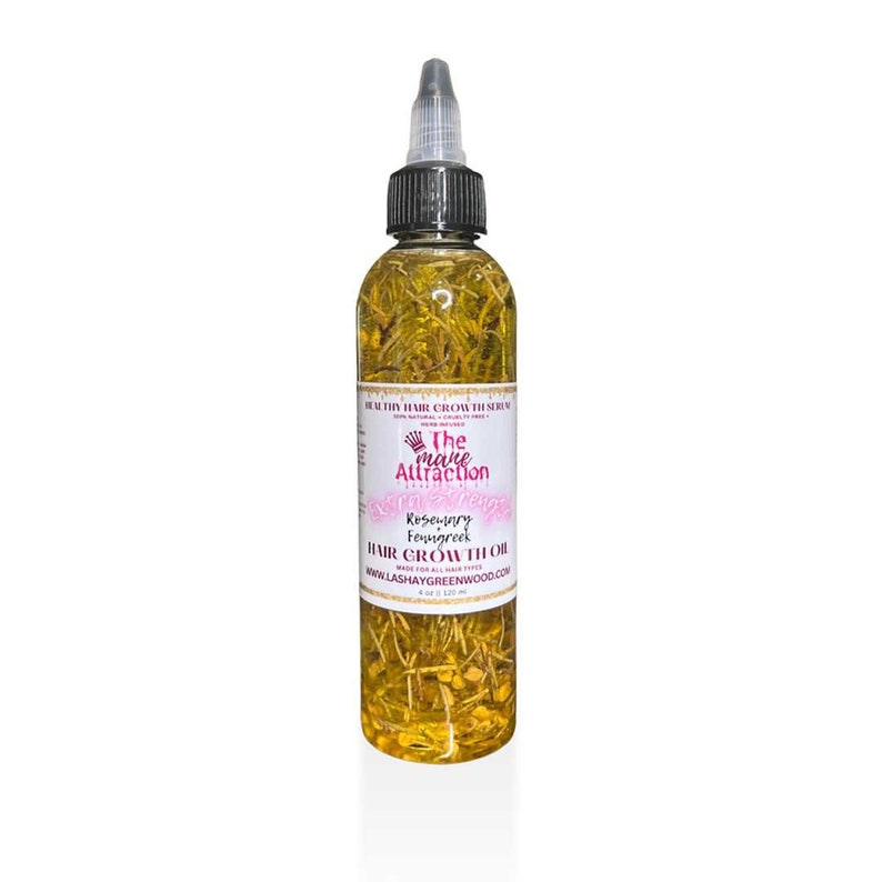 Extra Strength Rosemary+Fenugreek Herbal Hair Growth Oil