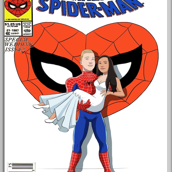 SUPERHERO CUSTOM POSTER! Superhero Portrait - Comic Book Covers Print, Movie Poster Theme, Comic Wedding Print, Superhero Poster, Xmas gift