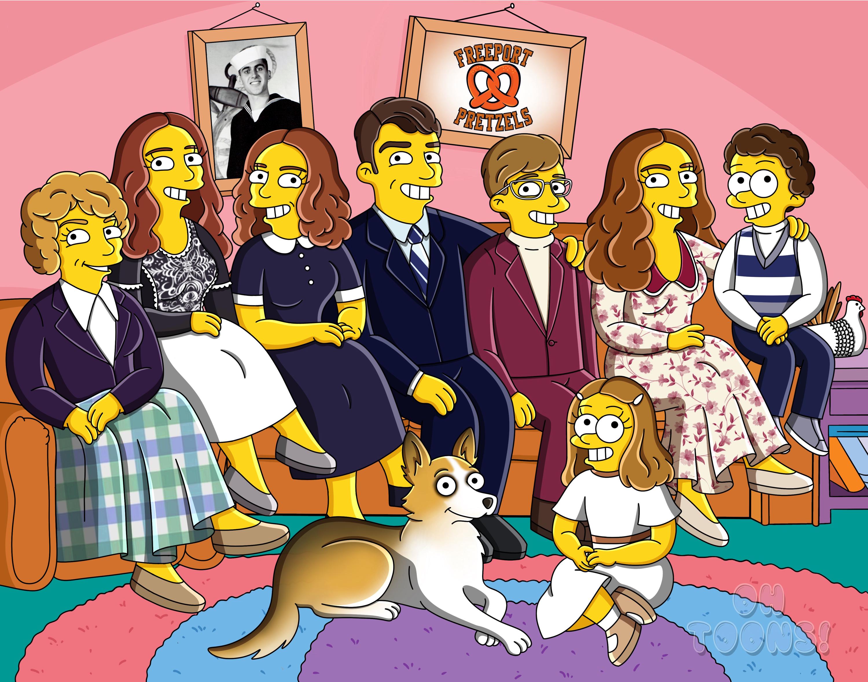 Simpsons Family Portrait simpsons-family-portrait
