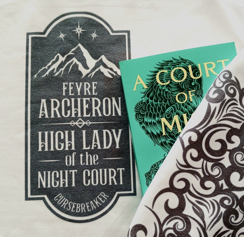 Feyre Archeron Tattoo Sarah J Maas ACOTAR High Lady of the Etsy