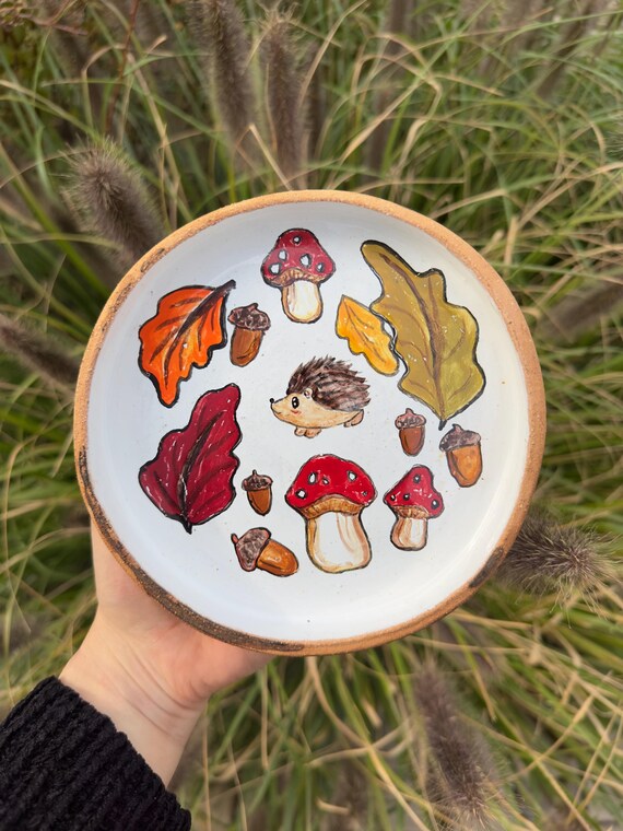 Ceramic Autumn Style Plate