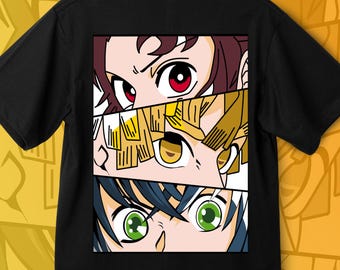 Demon Slayer Anime PNG, T-Shirt Sublimation Design (Digital Download)