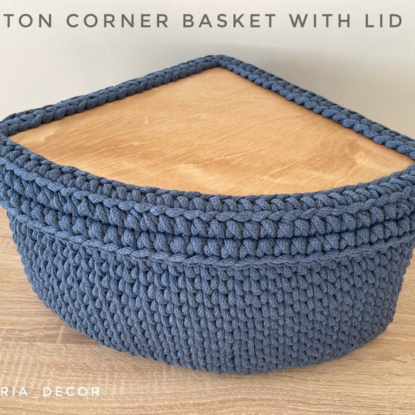 Large Triangle Storage Basket Etsy