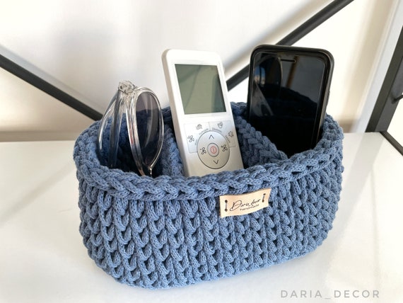 Oval Baskets With Dividers, Eye Glass Holder, Remote Control Storage, Hair  Brush Box, Nightstand Basket, Bed With Storage 
