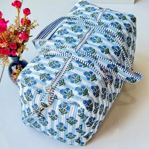 Children Personalized Bag/Duffle Bag/Quilted Weekender Bags/Boho Baby Bag/Cotton Hospital Bag/Personalized Children Gift/Overnight Hand Bag Bag- 05