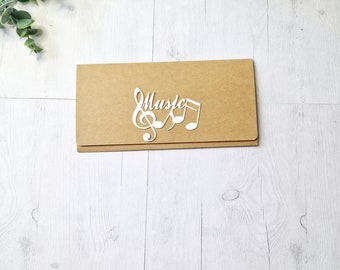 Cash gift packaging, voucher, concert tickets, tickets, musical, wish fulfillment