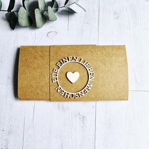 Geldgeschenkverpackung, Gutschein Verpackung, Wunscherfüller