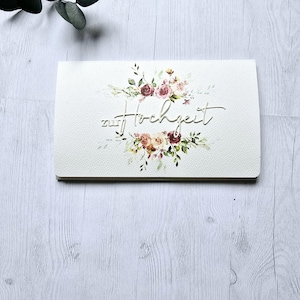 Gutscheinverpackung zur Hochzeit, Geldgeschenk Verpackung, Hochzeitsgeschenke