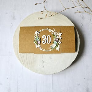 Geburtstag, Geldgeschenk, Gutscheinverpackung, Umschlag für Geld, Wunsch Box, Wunscherfüller, Konzertkarten, Musicalkarten, Verpackung