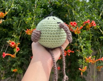 Crochet Kiwi Bird | Handmade Kiwi Plushie | Kiwi Bird Plush Toy