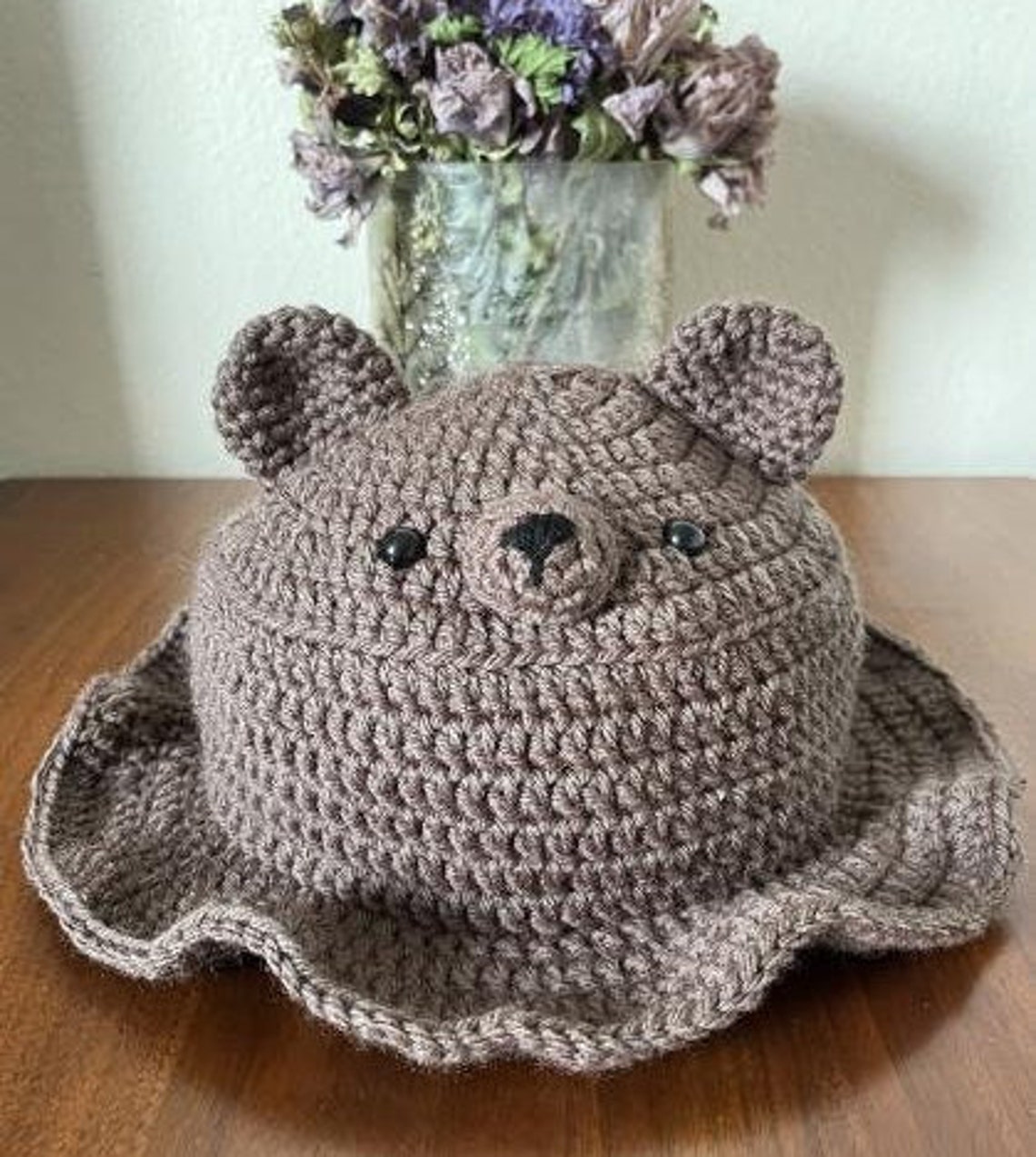 Crochet Animal Hats Crochet Bucket Hats Handmade Crochet Etsy