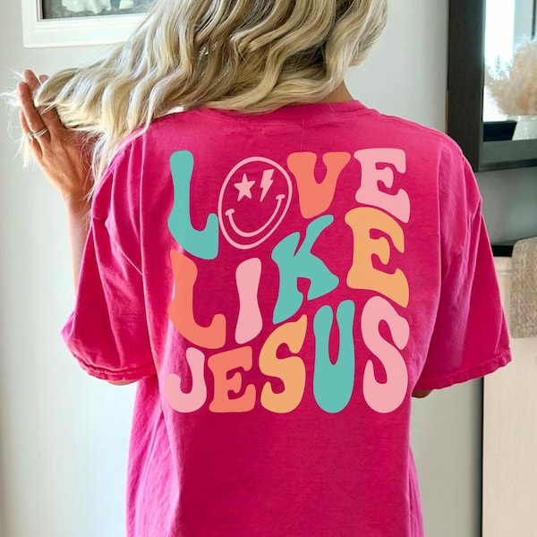 Preppy Love Like Jesus Shirt