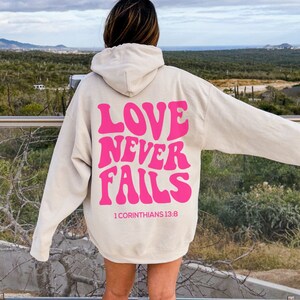 Faith Lane Kids Hoodie - God's Love Never Fails main image 1