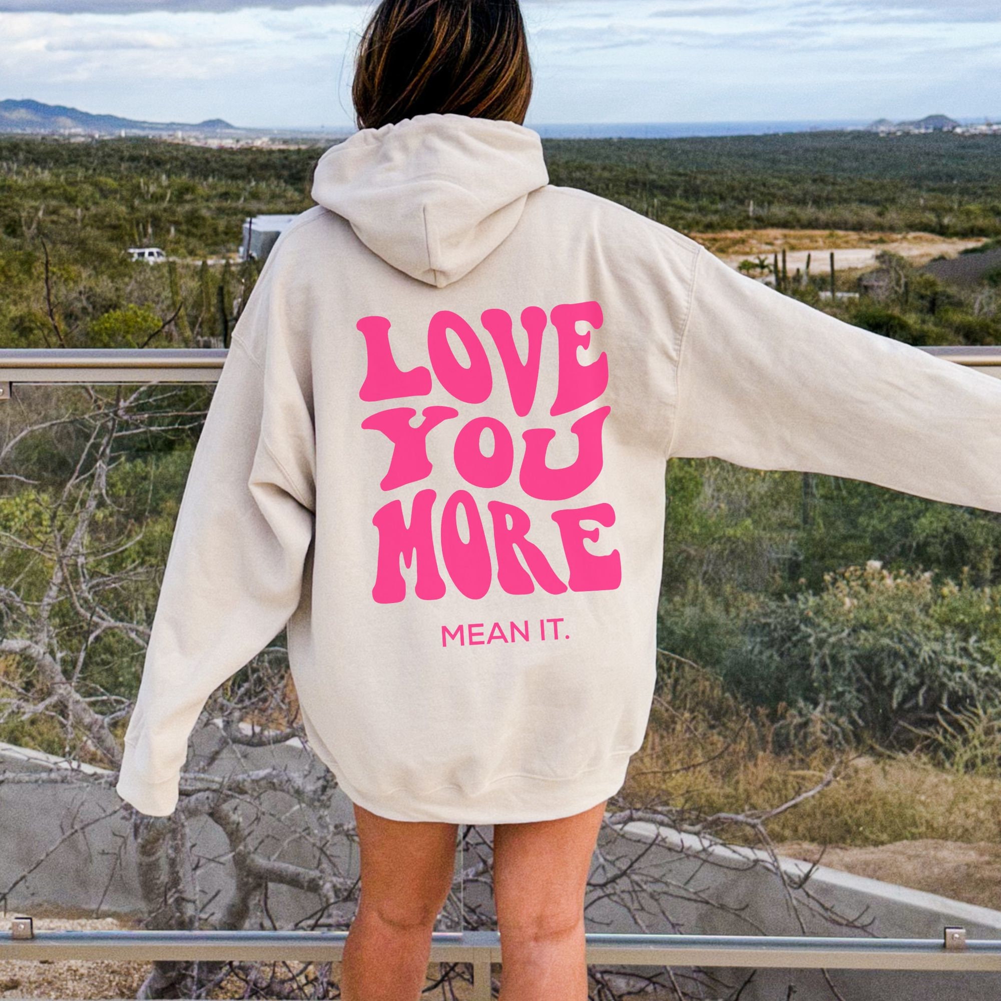【美品✨】Deuxieme Classe KULE LOVE ロゴ　SWEAT Love You More Mean It Hoodie Love You More Sweatshirt Positive