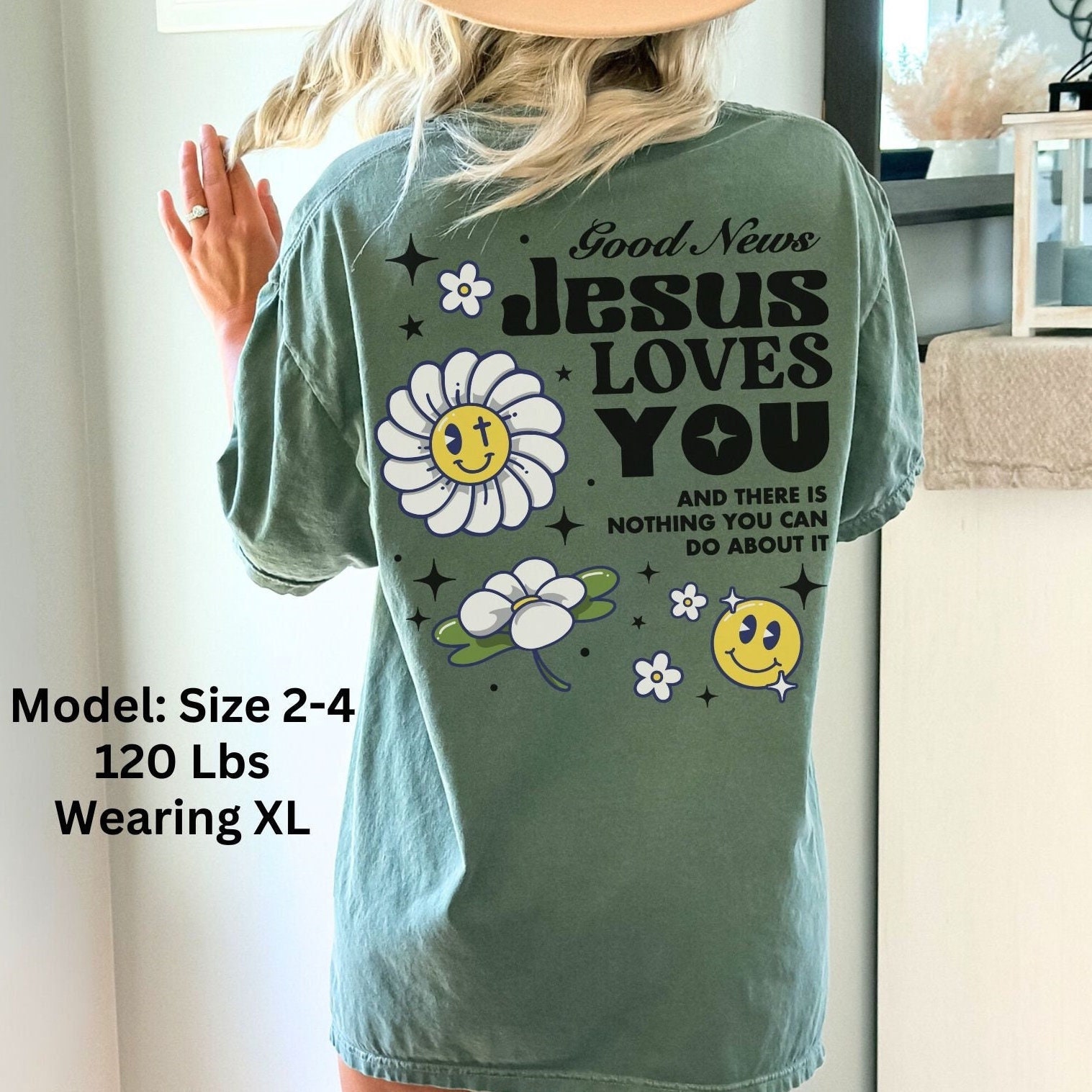 Good News Jesus Loves You Shirt - Etsy Good News Jesus Loves You Shirt - Etsy