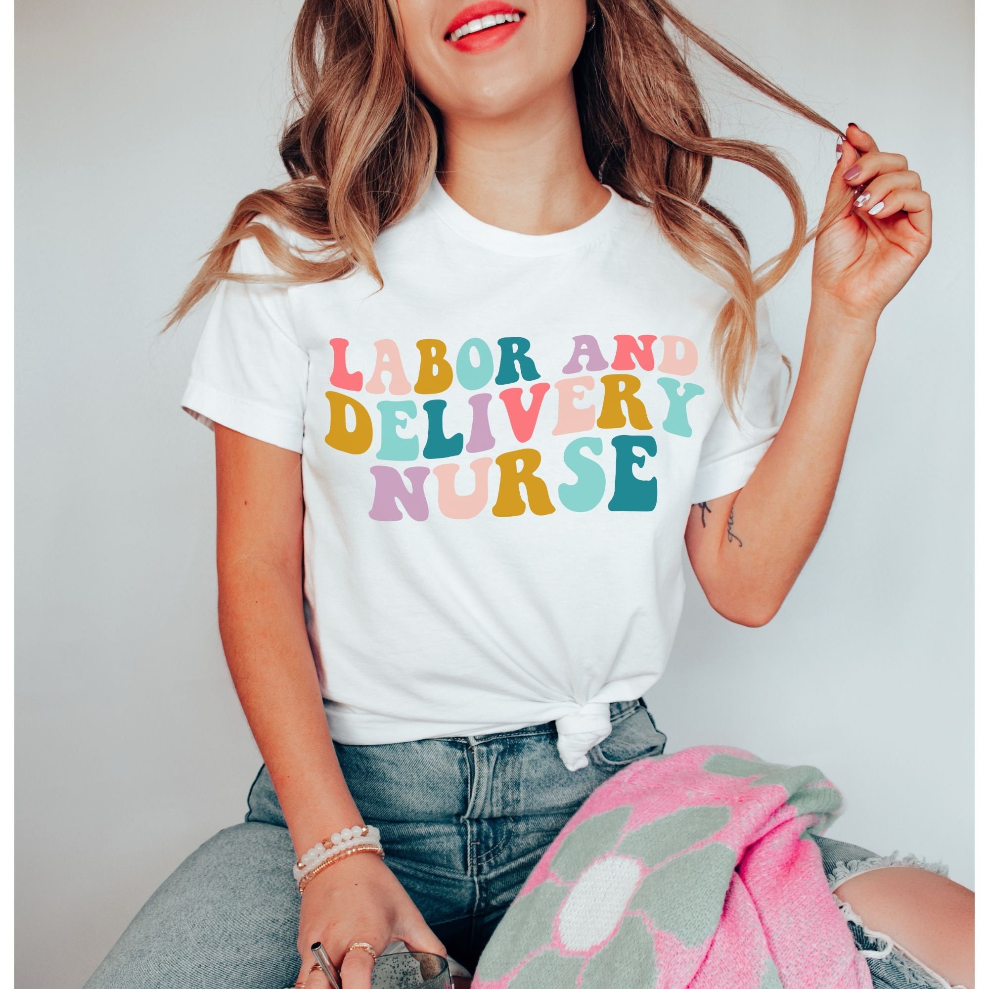 Labor and Delivery Nurse Shirt Niedliches Krankenschwester T shirt