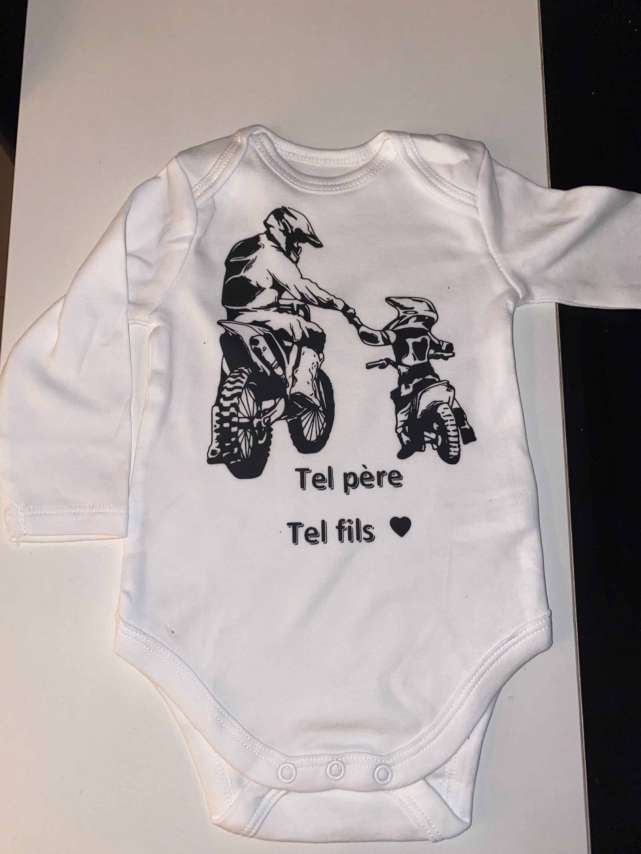 Pyjama bébé Tel père telle fille