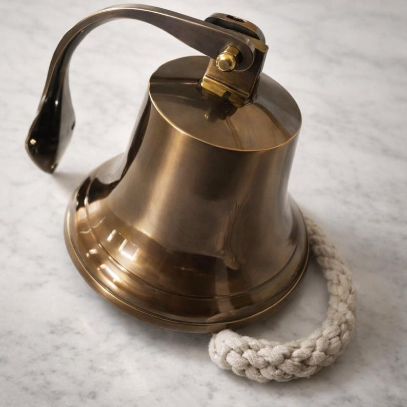 Personalized Bronze Bell –home & Outdoor Décor| Bell | Cancer Patient ...