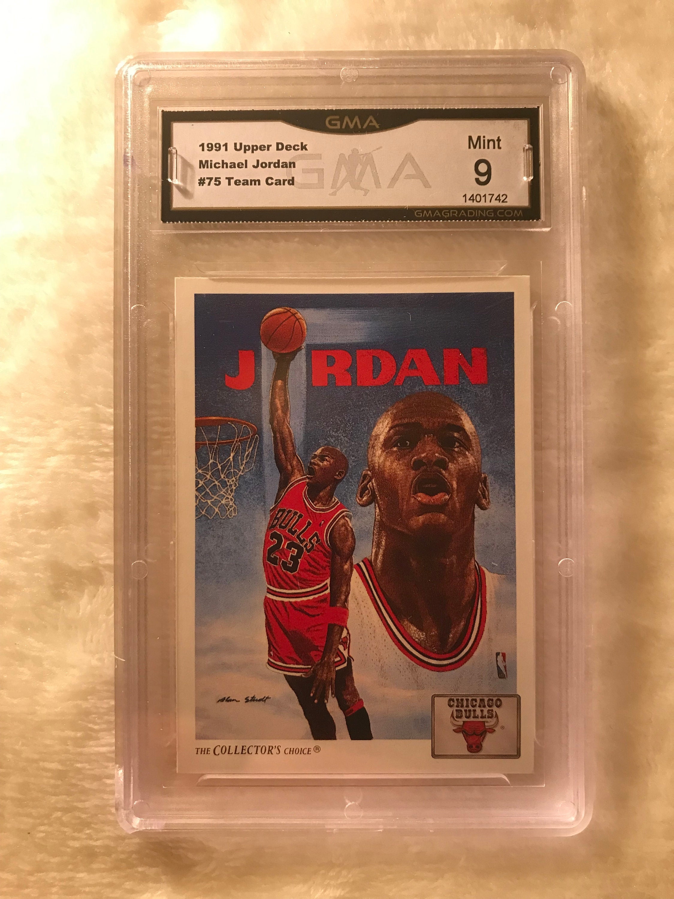 Michael Jordan Upper Deck - Etsy
