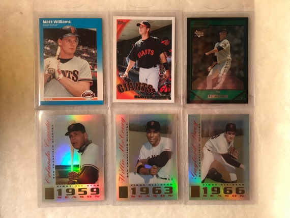 San Francisco Giants All Star RC Lot Buster Posey Rookie 