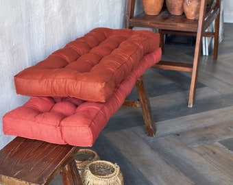 Bench cushion, Cushion for Bench, Custom Bench Cushion, Window cushion, Window Seat, French Cushion, Floor Pillow