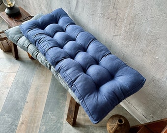 Coussin pour banc, coussin de banc personnalisé, coussin de fenêtre, siège de fenêtre, coussin Français, oreiller de sol