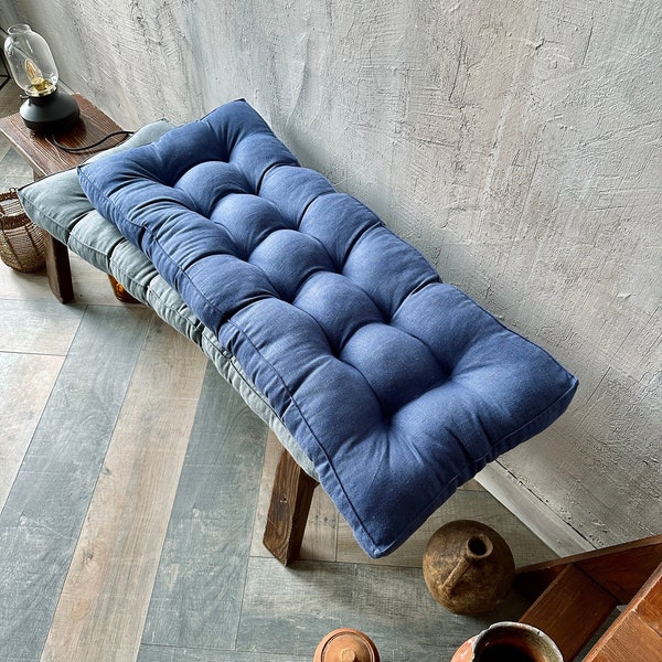 Cushion for Bench, Custom Bench Cushion, Window cushion, Window Seat, French Cushion, Floor Pillow