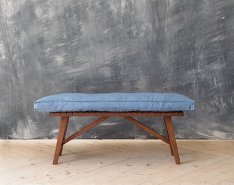 Bench cushion, Seat cushion, Removable cover, Window seat cushion, Custom bench Cushion, Reading nook cushion, Sofa cushion