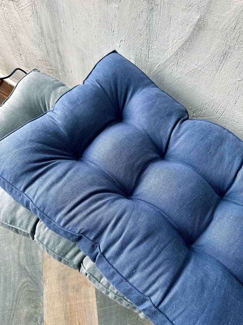Bench cushion, Custom bench cushion, Floor Cushion, Window seat cushion,Reading nook cushion,French Cushion, Sofa cushion image 9