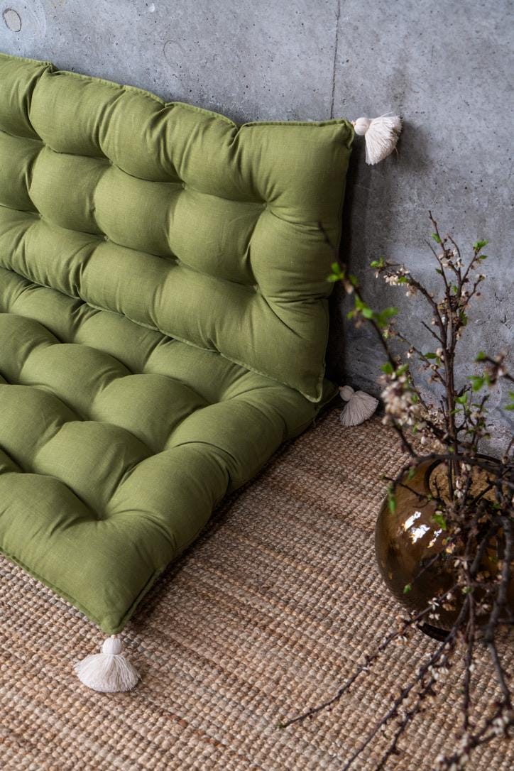 Floor Cushion, Floor Cushion Seating, Window Seat, Large Floor