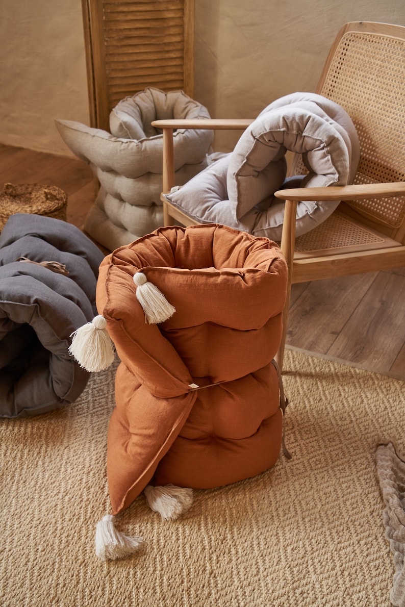 Custom Bench Cushion Japanese Futon Floor Seating Floor Etsy