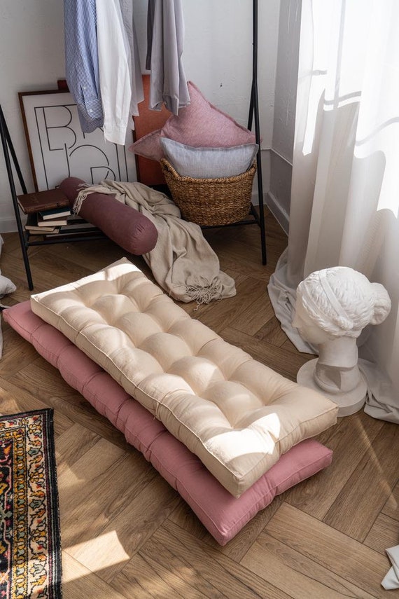 Cushion for Bench, Custom Bench Cushion, Window cushion, Window Seat, French Cushion, Floor Pillow