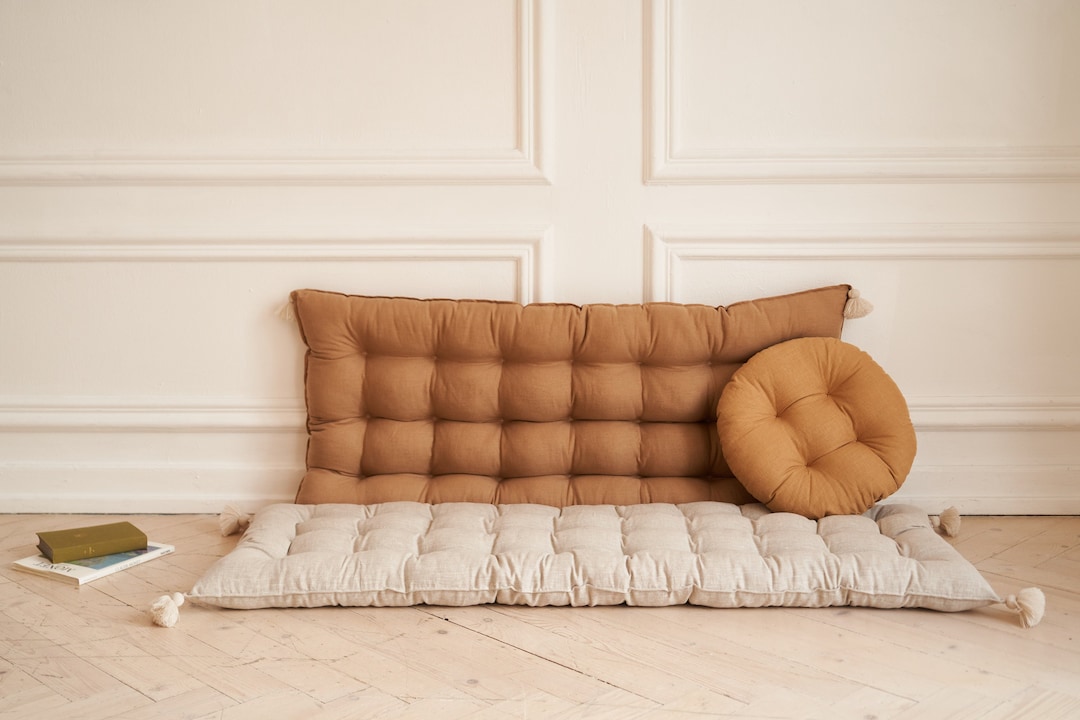 Floor Cushion, Sofa Cushion, Large Floor Cushion, Floor Sofa, Custom