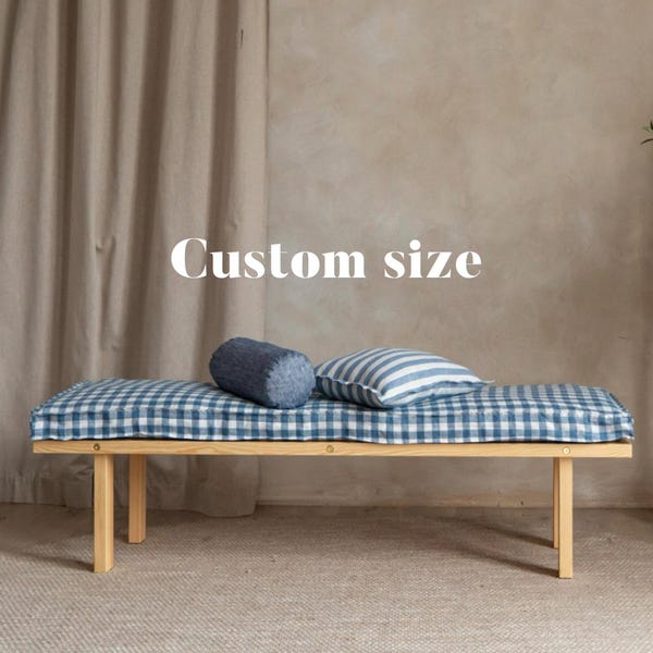 Custom Bench cushion for Window seat cushion and kitchen seating corner