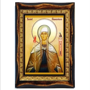 Saint Genevieve-Sainte Geneviève-Santa Genevieve-Santa Genoveffa-Sint Genevieve-Święta Genowefa-Genoveva-Sfânta Genoveva-Света Женевјева