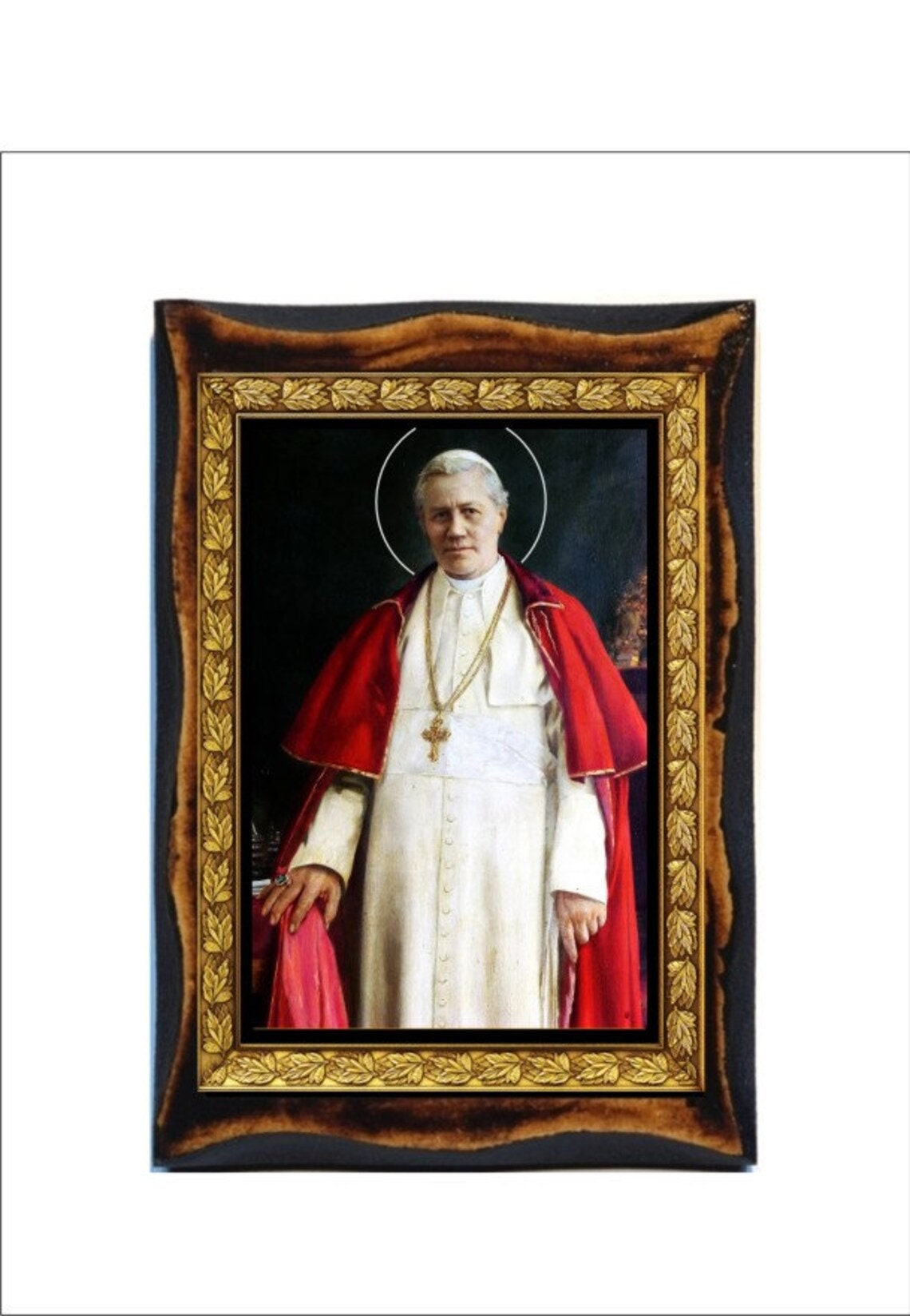 Pope St Pius X Traditional Latin Mass Catholic Saint T Shirt Printed Hat.  By Artistshot