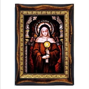 Clare of Assisi - Clara of Assisi - Sainte Claire - Santa Chiara - Clara de Asís - Santa Clara - Clara de Assis - Klara von Assisi - Claire