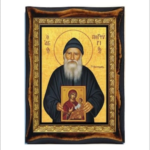 Porphyrios (Bairaktaris)of Kafsokalivia-Saint Elder Porphyrios-Saint Porphyre-Saint Porphyrios-San Porfirio-Sfântul Porfirie-Sveti Porfirije