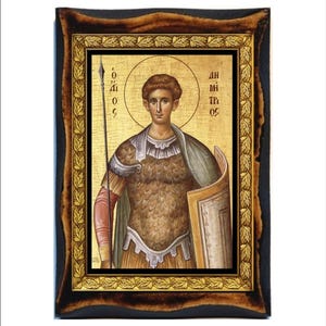 Saint Demetrios of Thessaloniki - Saint Demetrius - San Demetrio - Saint Dimitrios - Saint Dimitri - Sao Demetrio - San Demetrio - Dimitrios