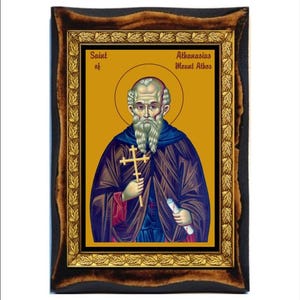 Sant'Atanasio dell'Athos - San Atanasio de Athos - Athanase l'Athonite - Sant'Atanasio l'Atonita - Atanasie Athonitul - Atanasi d'Atos