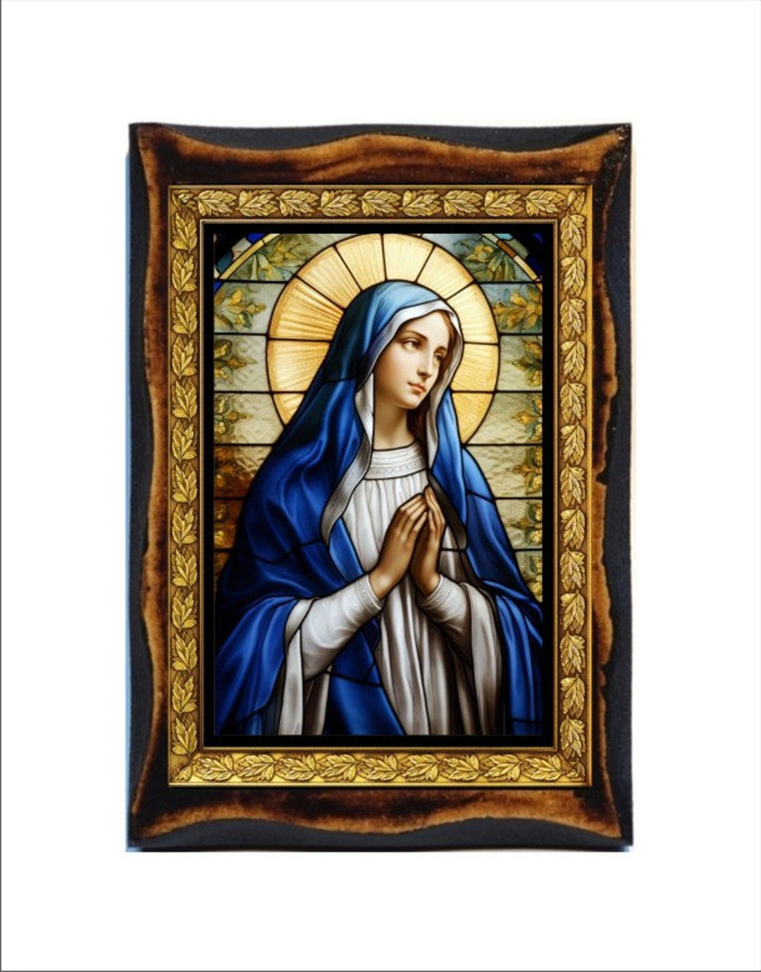MIRACULOUS MEDAL OF Our Lady Of Graces Pendant necklace Charm Catholic