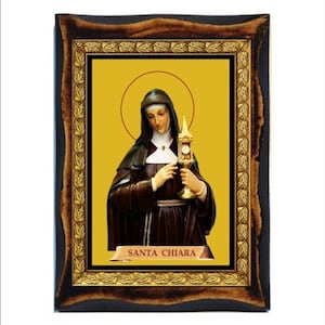 Santa Chiara of Assisi - Clare of Assisi - Santa Chiara - Santa Clara de Assis - Sankta Klara -Saint Clara - Sainte Claire - Santa Chiara
