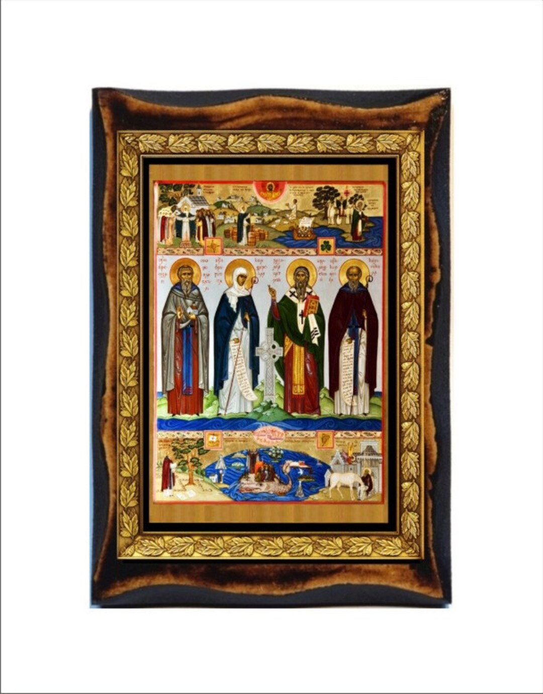 Saints of Ireland Saint Patrick, Colmcill, Brigid of Kildare