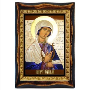 Saint Cecilia , Cécile de Rome , Santa Cecilia , Cecilia de Roma , Cecilia di Roma , Cäcilia von Rom , Święta Cecylia , Sainte Cécile
