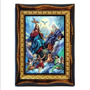 Santissima Trinità Padre, Figlio e Spirito Santo - Sainte Trinité - Trinidad - Triniteit - Trindade - Agia Trias Antropomorfo, Altare