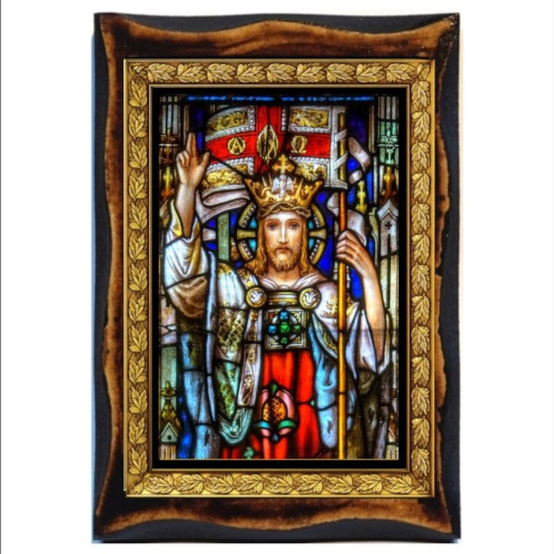 Christ the King Icon - Etsy