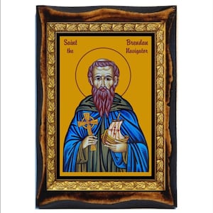 San Brandán - Brendan el Navegante - San Brandano - Santo Brandano - Brendan der Reisende - São Brandão - Święty Brendan - Sant Brandan